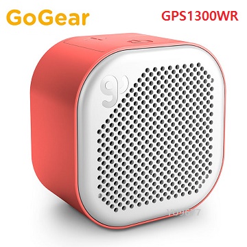 GoGear 無線藍牙喇叭-紅白 GPS1300