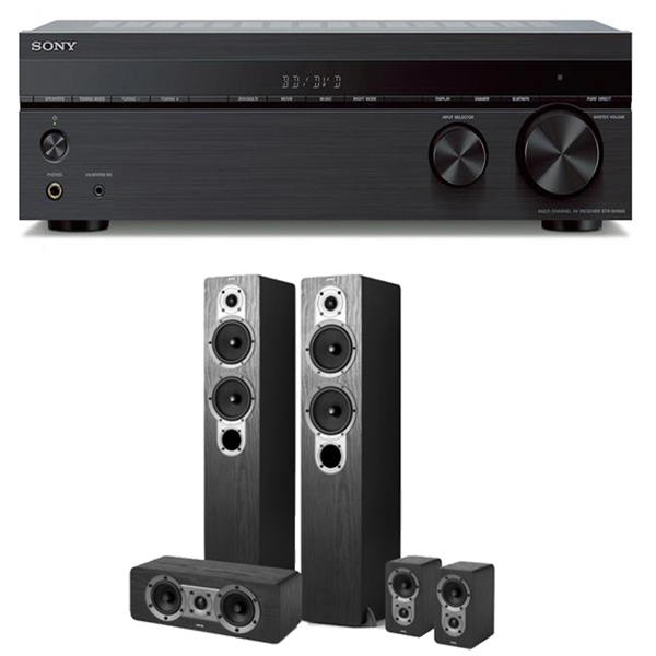 SONY STR-DH590 5.2聲道 AV環繞擴大機+Jamo S426 五聲道喇叭