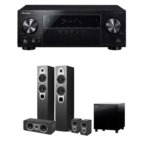 Pioneer 先鋒 VSX-532-B 5.1聲道AV擴大機+S426+Jamo SUB 210 劇院組合