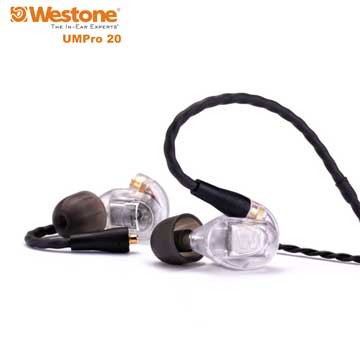 【Westone】UM Pro 20監聽級可換線入耳式耳機