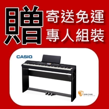 【敦煌樂器】CASIO PX360 88鍵電鋼琴內含自動伴奏琴功能 黑色