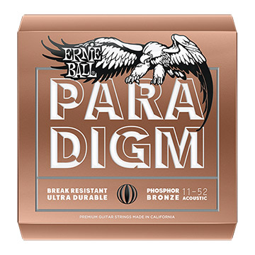 ERNIE BALL 2078 PARADIGM 民謠木吉他套弦 11-52