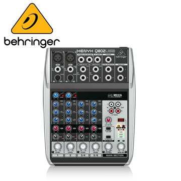 ::bonJOIE:: 美國進口 Behringer Xenyx Q802USB Audio Mixer 混音器 (全新盒裝) USB介面 德國耳朵牌 Q802 USB 介面