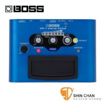 Boss VE-1 專業錄音室等級人聲效果器【Vocal Echo】