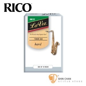 美國 RICO La Voz 次中音 薩克斯風竹片 Hard (3.5號) Tenor Sax (10片/盒)【DAddario】