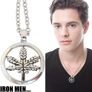 【Iron Men】楓情萬種˙珠寶白鋼項鍊
