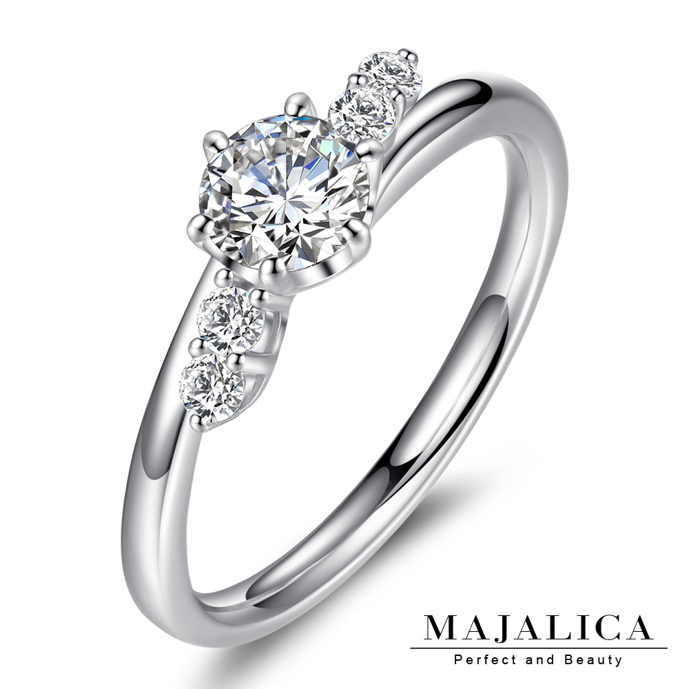 【Majalica】純銀戒指 夢幻銀河戒指 925純銀 銀色 PR6018