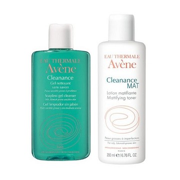 雅漾 清爽潔膚凝膠 200ml+ 抗痘調理化妝水 200ml