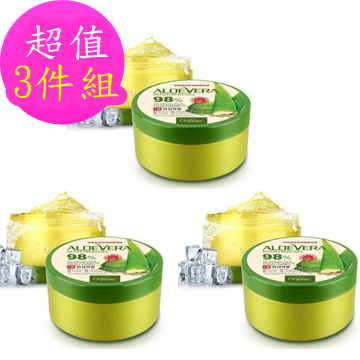 【韓國Organia】98%蘆薈補水保濕凝膠(300g*3)