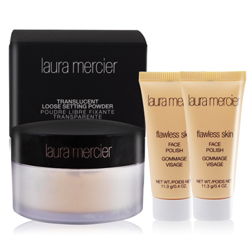 laura mercier蘿拉蜜思 柔光透明蜜粉#TRANSLUCENT(29g)贈角質調理霜X2