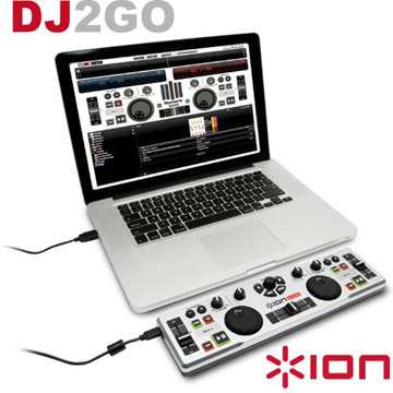 【Ion Audio】最輕巧的USB DJ混音控制器-DJ2GO(福利品)