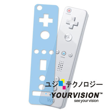 Wii 遙控器面版保護膜(四入)