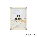 日本 LADONNA Bridal 幸福花嫁 白色戀人相框5x7 MJ36-2L-WH
