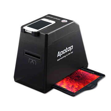 Apotop Photo-Photo iPhone專用數位化照片翻拍盒(黑)