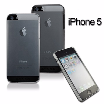 Metal-Slim Apple iPhone5 極薄羽翼高強度晶透磨砂手機保護殼