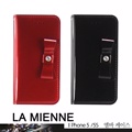 【韓國潮牌 LA MIENNE】Apple IPhone5 IPhone5S專用保護皮套 高級牛皮皮套㊣ 浪漫簡約風格