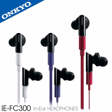 ONKYO IE-FC300入耳耳塞式耳機