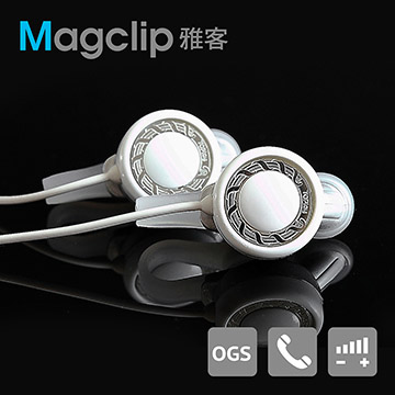 智慧通話 TOPlay磁吸通話耳機-巴洛克白