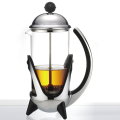 YUKAWA 太空梭濾壓壺 1000ml-銀 (T835)