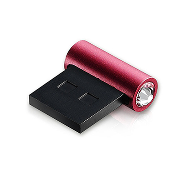 Apotop 快閃記憶體迷你鋁製施華洛世奇水晶擴充碟(8GB/戀愛粉)