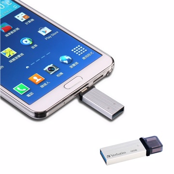 Verbatim 威寶 16GB OTG TINY USB3.0 雙介面高速隨身碟