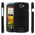 【Metal-Slim】HTC ONE S星砂系列新型保護殼(黑)