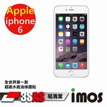 iMOS 3SAS 疏油疏水 螢幕保護貼 for 蘋果 APPLE iPhone 6 4.7吋