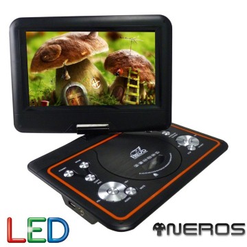 NEROS 10.1吋 未來世界 LED RM8合一 移動式DVD