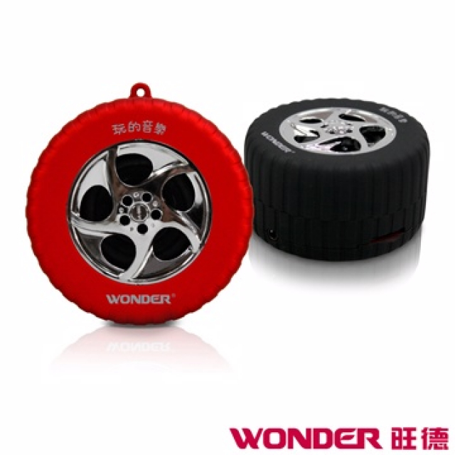 【福利品】(二入一組) WONDER旺德 MP3隨身迷你音響 WD-7211U(隨機出貨不挑色)