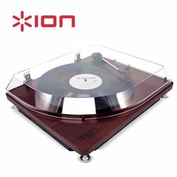 Ion Audio 經典復古黑膠唱機 Pure LP-深木紋