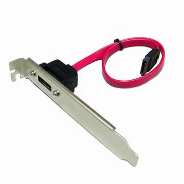 PCI 外接專用轉接檔片(內SATA-外ESATA)(1 PORT)