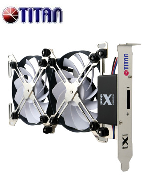 Titan Dual X Holder 雙風扇顯示卡系統散熱器