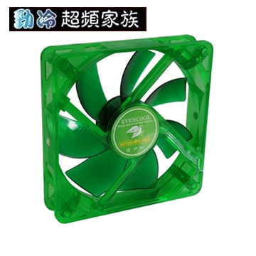 EVERCOOL勁冷超頻家族 7公分綠色環保系統風扇