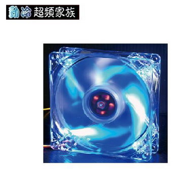 EVERCOOL勁冷超頻家族 9公分LED燈系統風扇(藍色燈)