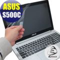 EZstick ASUS S500C S500CA 專用 靜電式筆電LCD液晶螢幕貼 15.6 吋寬(高清霧面滿版)