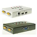PSTEK CS-104U 4 PORT USB KVM 電腦切換器