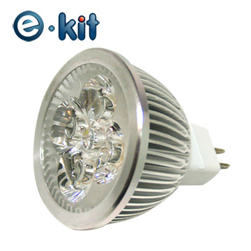 e-kit逸奇《MR16_8W / 高亮度LED節能崁燈-白光》1入