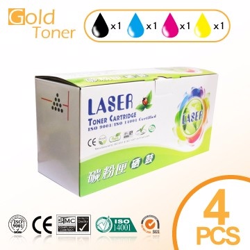 【GOLD TONER】Brother TN210BK/TN210C/TN210M/TN210Y 相容碳粉匣ㄧ組四色套餐組