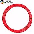 ☆EXTEK 3D filament ☆ 3D線材 ABS 3D印表機耗材printer 1.75mm 紅色 50g試用包