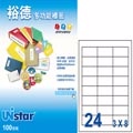 Unistar 裕德3合1電腦標籤 U4670