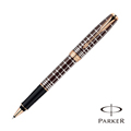 PARKER 派克 SONNET 商籟 高尚系列 格紋玫瑰金夾 鋼珠筆