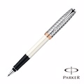 PARKER 派克 SONNET 商籟 高尚系列 羽絨白夾 鋼珠筆