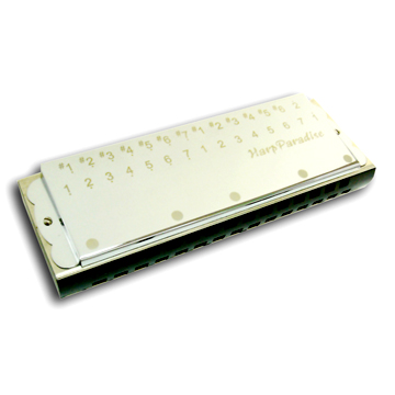 harpparadsie contra bass低音口琴