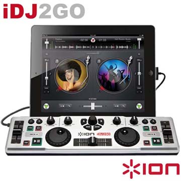 【Ion Audio】最輕巧的DJ混音控制器-iDJ2GO