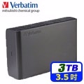 Verbatim 威寶 3TB USB3.0 3.5吋 節能備份外接硬碟(C05002VB)