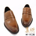 極致渲染【集忻t.star‧MIT台灣手工鞋】極品牛皮 經典款 樂福鞋 『棕色』TF-6027