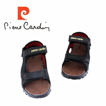 熱夏必備【皮爾卡登‧Pierre Cardin】經典造型 輕量氣墊運動涼鞋『黑』PAL5199