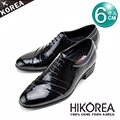 HIKOREA『韓國進口隱形增高鞋』776022-咖-韓風雅痞奢華款隱形增高6cm【預購】