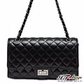 It Bags戀香品味質感菱格鍊帶包(共10色-貴氣黑)