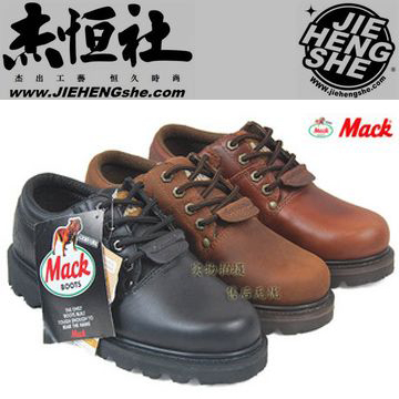 款014G光黑 光紅棕 磨砂棕專櫃正品戶外鞋工作鞋大頭鞋情侶鞋 MACK馬克